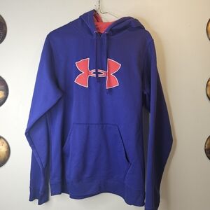 Under Armour Purple Hoodie Size XL Loose